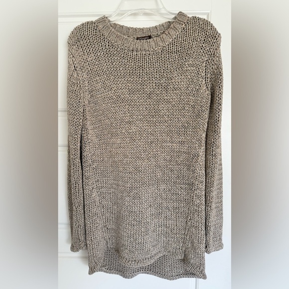 J McLaughlin Women’s Chunky Knit Sweater Size XS Crewneck‎ Hi Low Hem - Picture 1 of 9